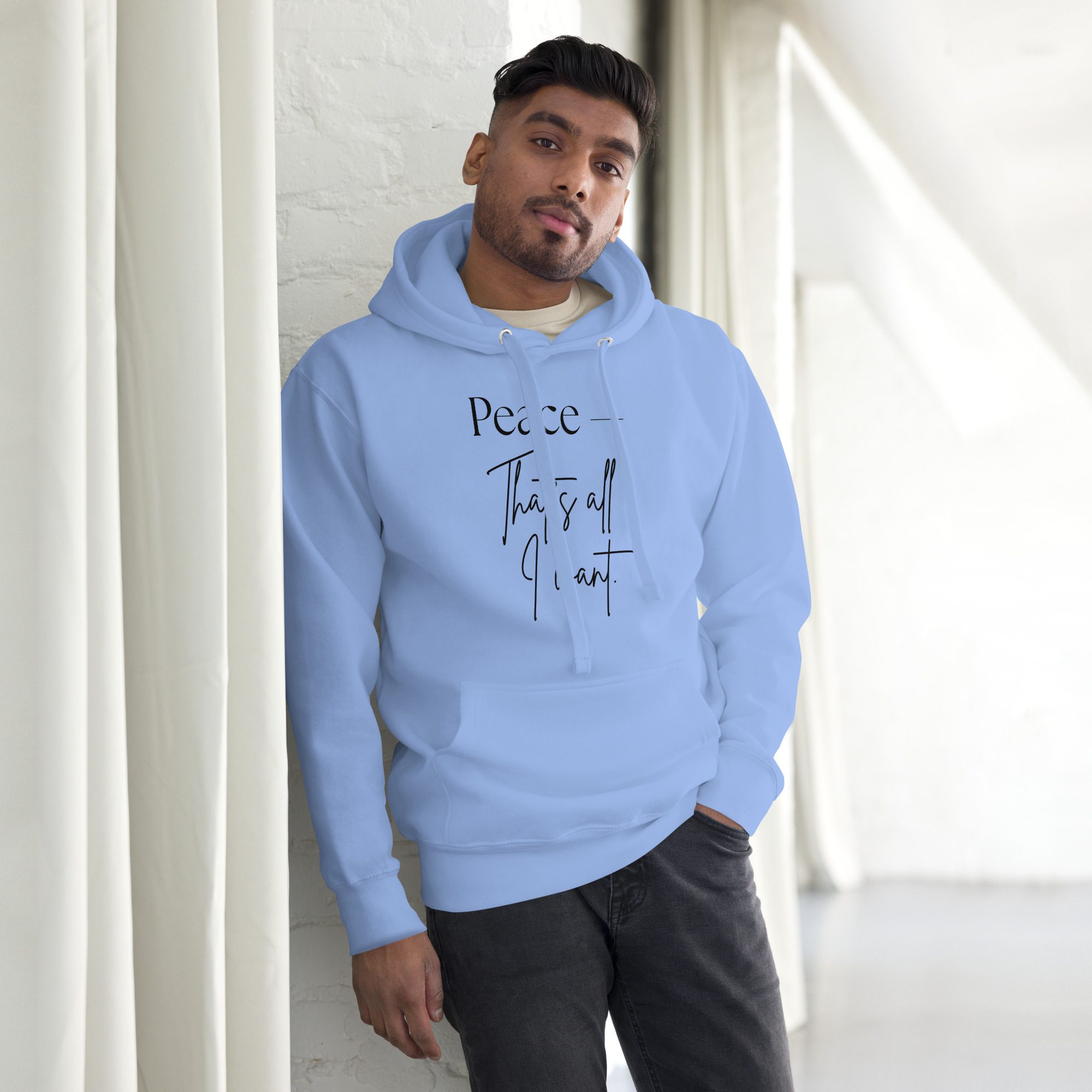 Unisex Hoodie - Peace, that's all i want - Image 35
