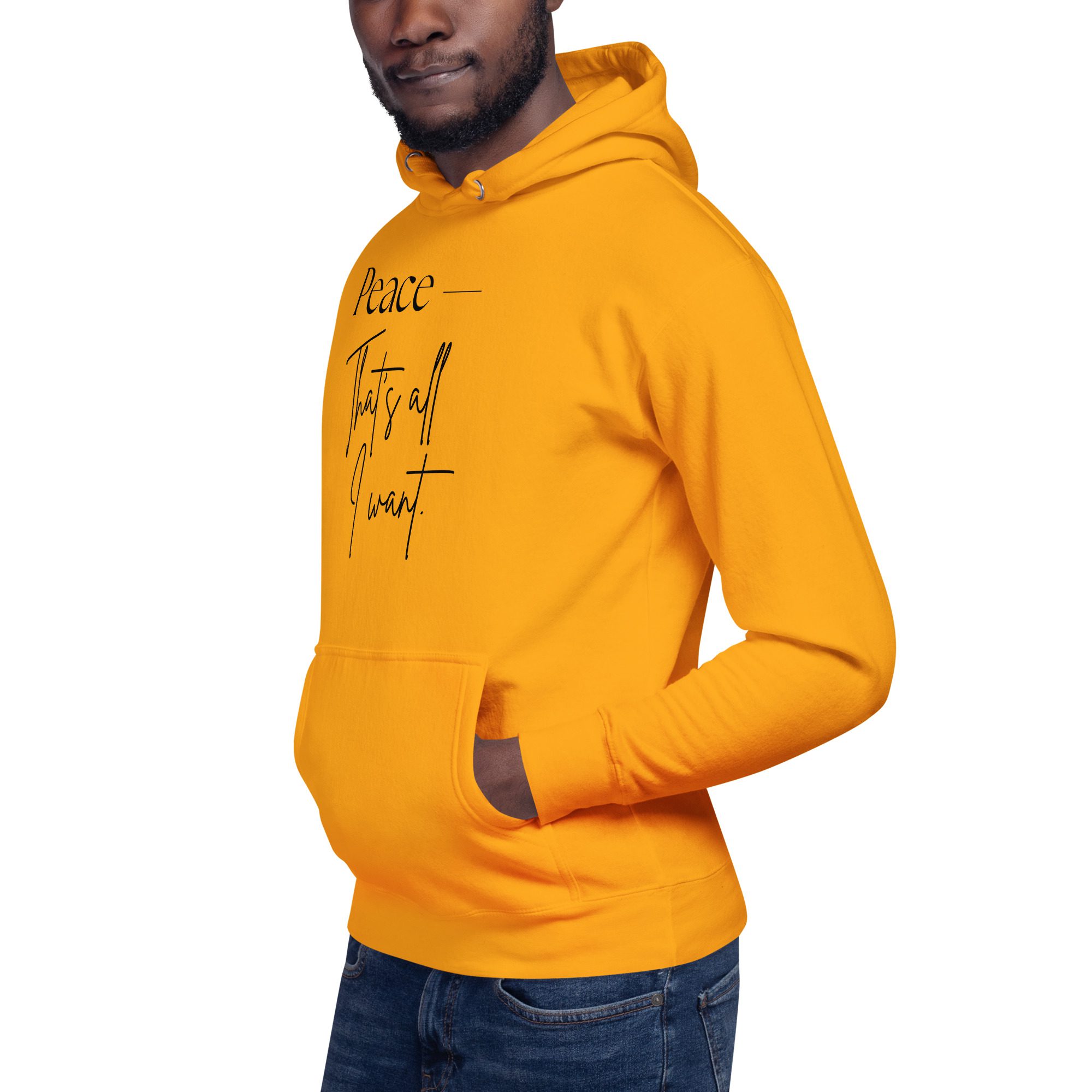 Unisex Hoodie - Peace, that's all i want - Image 42